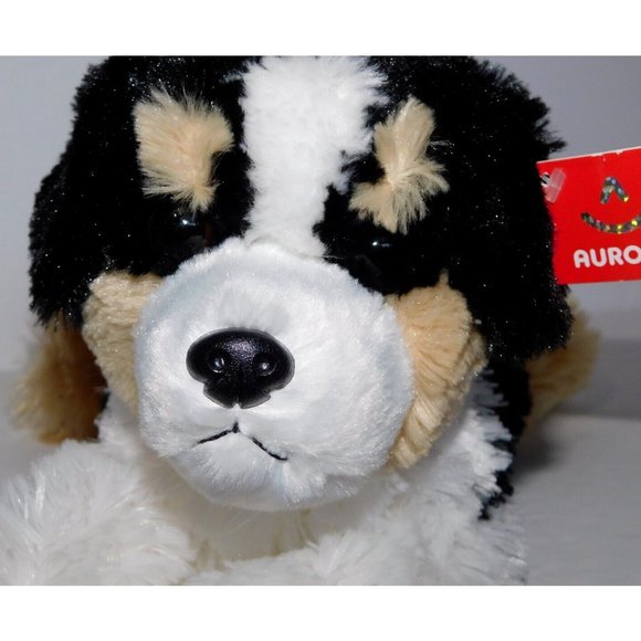 Aurora Aussie Australian Shepherd 12” Flopsie Plush Dog Stuffed Animal AUZZIE - Picture 2 of 10